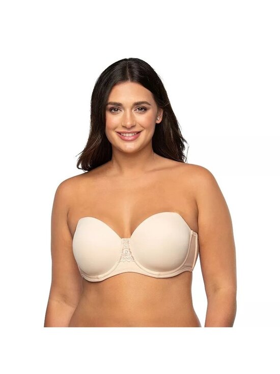 Vanity Fair Other - Vanity Fair Beauty Back 74380 Strapless Full Figure Underwire Bra 40G Rose Beige